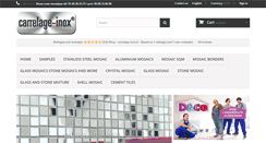 Desktop Screenshot of carrelage-inox.fr
