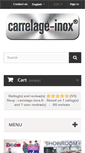 Mobile Screenshot of carrelage-inox.fr